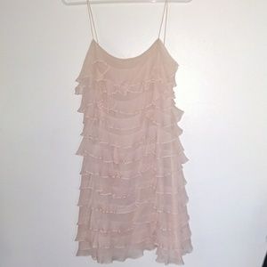 Tracy reese baby pink silk dress